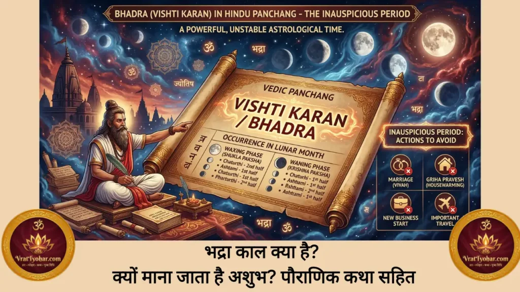 bhadra kaal hindu panchang