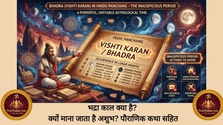 bhadra kaal hindu panchang
