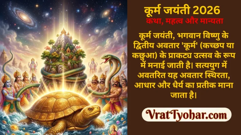 कूर्म जयंती 2026 समुद्रमंथन की कथा