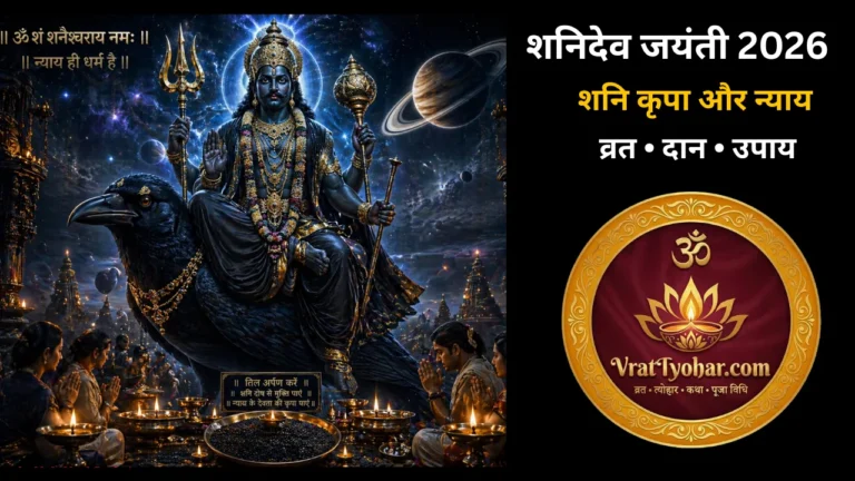 शनि जयंती पूजा