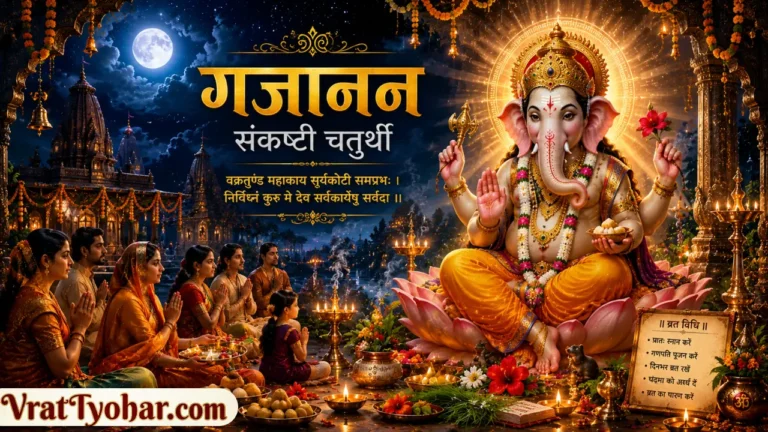 गजानन संकष्टी चतुर्थी पर भगवान गणेश की पूजा