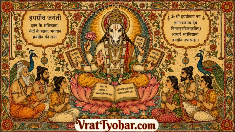 Hayagriva Jayanti puja