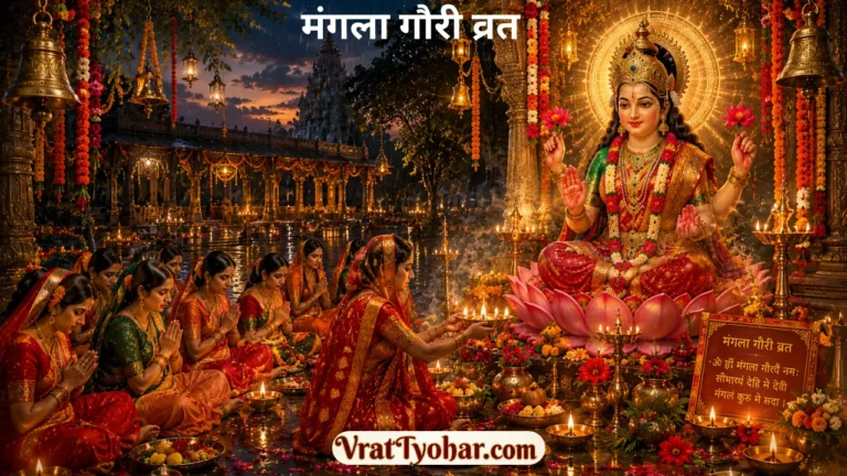 मंगला गौरी व्रत में माता गौरी की पूजा