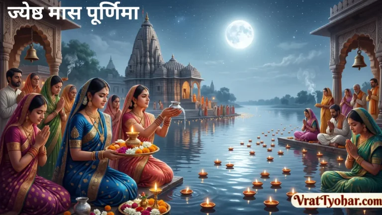 द्वितीय ज्येष्ठ पूर्णिमा 2026 पर चंद्रमा और भगवान विष्णु की पूजा