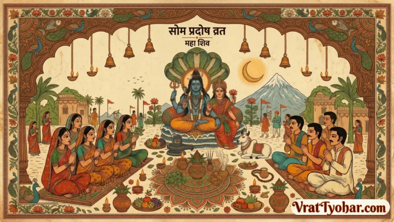 सोम प्रदोष व्रत में भगवान शिव की पूजा