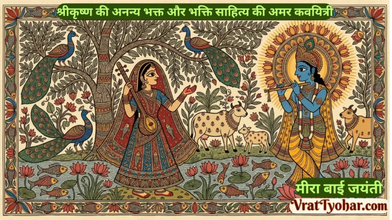 मीरा बाई कृष्ण प्रेम और अनन्य भक्ति