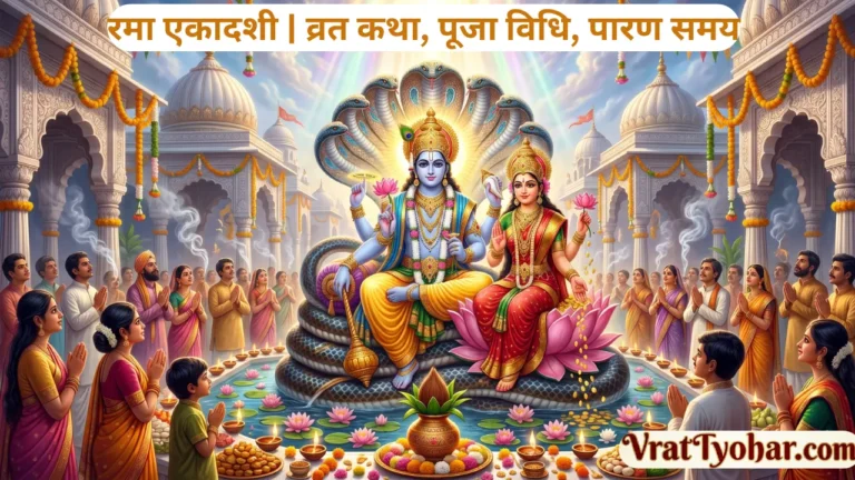 रमा एकादशी पर श्रीहरि विष्णु और माता लक्ष्मी का दिव्य स्वरूप