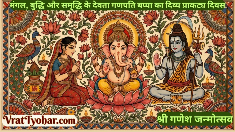 श्री गणेश जन्मोत्सव HD Image