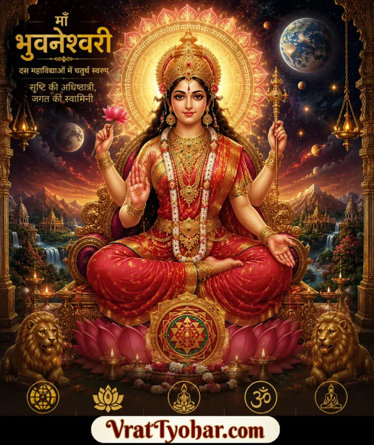 माँ भुवनेश्वरी का दिव्य स्वरूप
