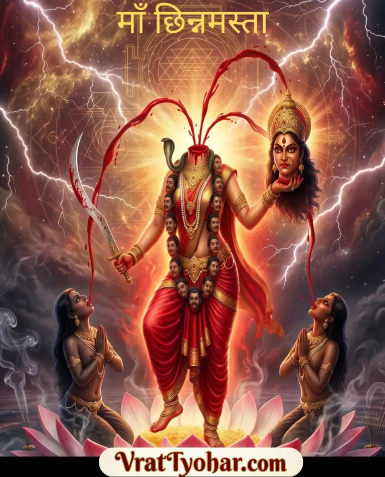 माँ छिन्नमस्ता का दिव्य स्वरूप