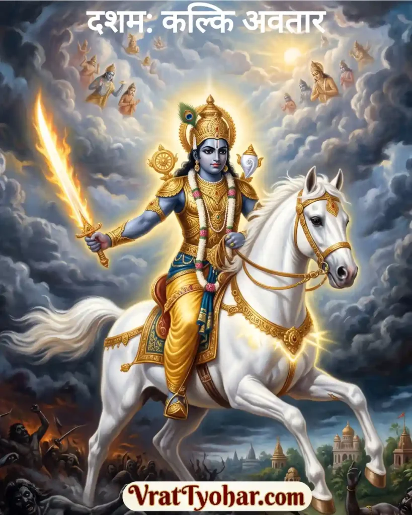 भगवान विष्णु का दशम कल्कि अवतार