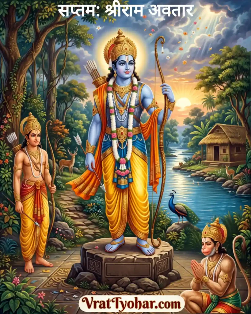 भगवान विष्णु का सप्तम श्रीराम अवतार