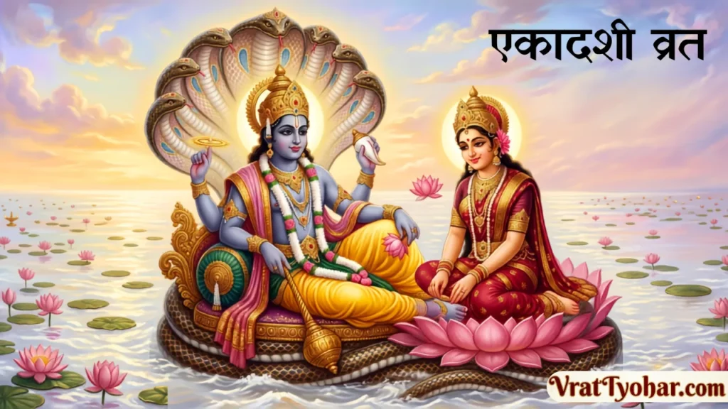 एकादशी व्रत की संपूर्ण जानकारी और सभी वर्षों की एकादशी तिथियों का भगवान विष्णु