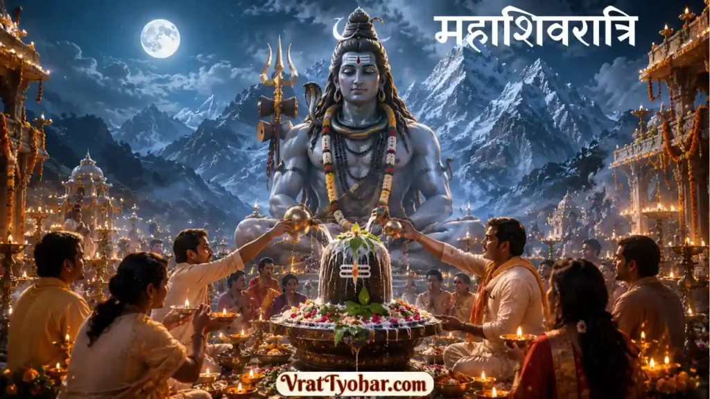 महाशिवरात्रि पर भगवान शिव का दिव्य स्वरूप और शिवलिंग पूजा